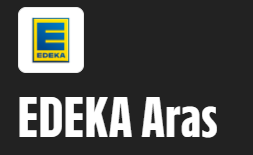 Logo von EDEKA Aras als Handelspartner von Hauptstadtduft für ausgefallene Auto Duftbäume