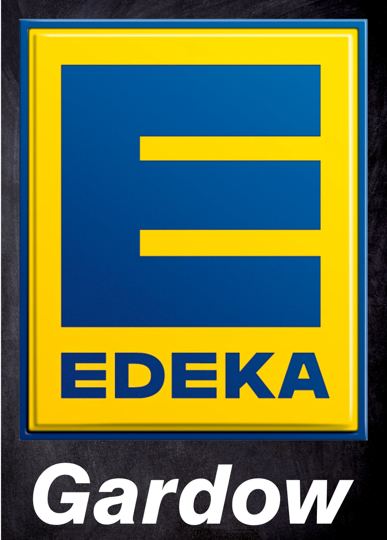 Logo von EDEKA Gardow als Handelspartner von Hauptstadtduft für ausgefallene Auto Duftbäume