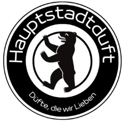 Logo von Hauptstadtduft – Anbieter für ausgefallene Auto Duftbäume und Autodüfte aus Berlin
